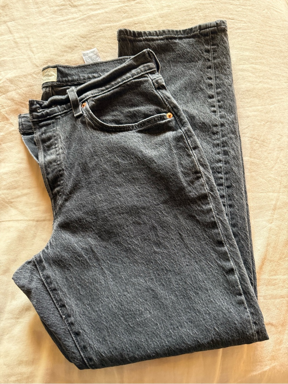 Levi's Black Washed Women's Jeans
